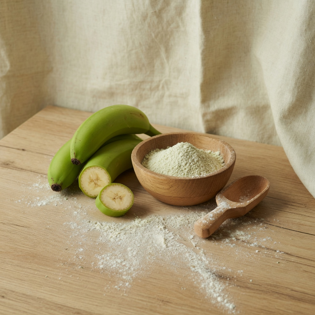 [VB-GBAN-ORG-16OZ-16OZ] Organic Green Banana Flour (16 oz)