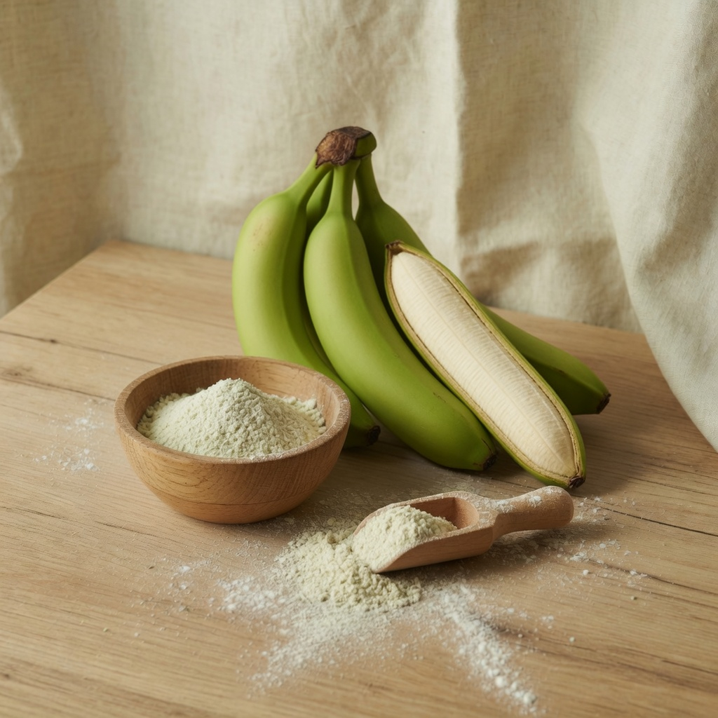 [VB-GBAN-16OZ-8OZ] Green Banana Flour (8 oz)
